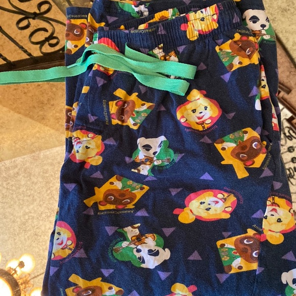 Nintendo Other - Nintendo Animal Crossing pajama pants sz adult with pockets XS female or male